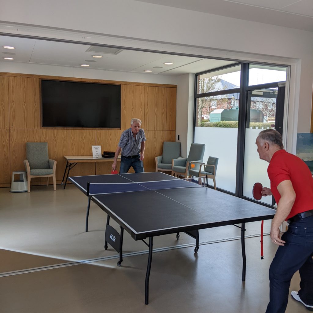 table tennis at the hub on rye hill